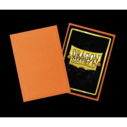 Dragon Shield - 60 Japanese Size Matte Dual Sleeves - Amber